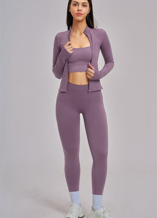 The Vision Jacket Sports Bra Leggings 3-Piece Set