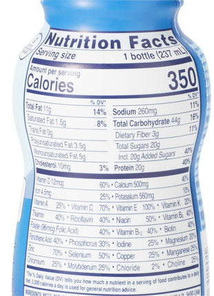 Ensure® Enlive® Vanilla Advanced Nutrition Shake, 8-ounce bottle 64286