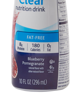 Ensure® Clear Therapeutic Nutrition, Blueberry and Polegate, 10-ounce bottle