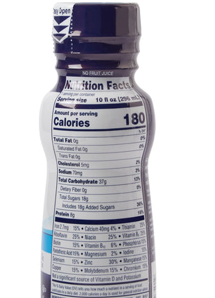 Ensure® Clear Therapeutic Nutrition, Blueberry and Polegate, 10-ounce bottle
