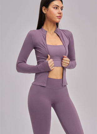 The Vision Jacket Sports Bra Leggings 3-Piece Set