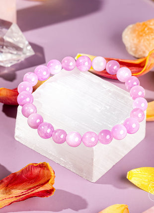 The Heart Reset - Rare Pink Kunzite Bracelet