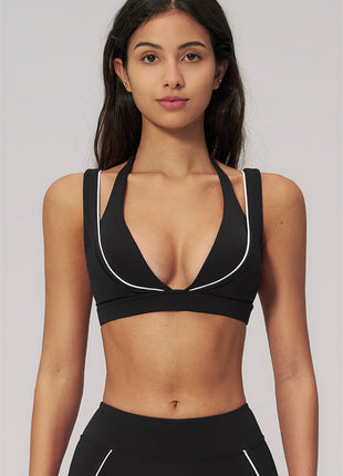 Clarity Contour 2-Piece Activewear Set — Sports Bra & Shorts