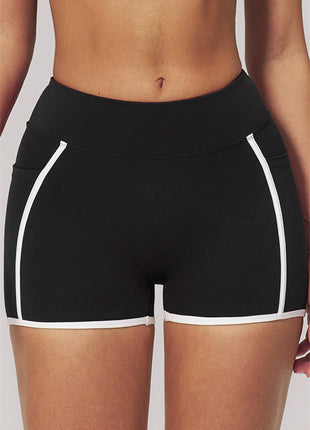 Clarity Contour 2-Piece Activewear Set — Sports Bra & Shorts