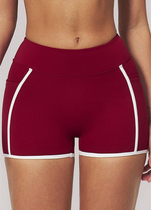 Clarity Contour 2-Piece Activewear Set — Sports Bra & Shorts