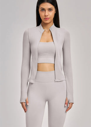 The Vision Jacket Sports Bra Leggings 3-Piece Set