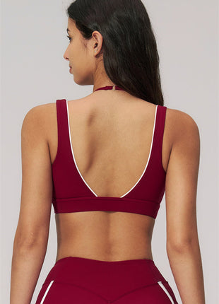 Clarity Contour 2-Piece Activewear Set — Sports Bra & Shorts