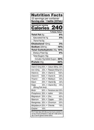 Boost® High Protein Strawberry Complete Nutritional Drink, 8-ounce bottle 00041679801970