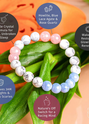 3AM Thoughts Off - Deep Sleep Trio Bracelet