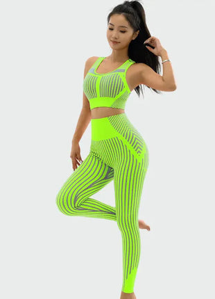 2-Piece Crop Top & High Waist Activewear