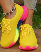 Non-Slip Lace Up Tennis Shoes