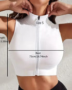 Versatile Breathable Activewear Vest Top