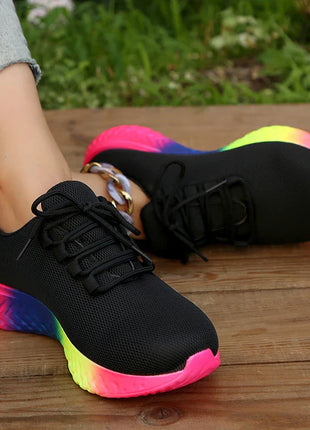 Non-Slip Lace Up Tennis Shoes