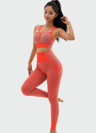 2-Piece Crop Top & High Waist Activewear