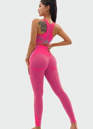 2-Piece Crop Top & High Waist Activewear