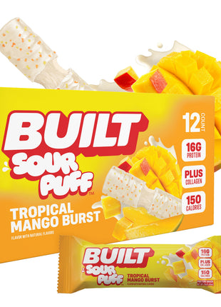 Tropical Mango BUILT Burst Sour Puff