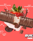 Strawberries 'N Cream Puff BUILT Puff Protein Bars