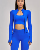 The Vision Jacket Sports Bra Leggings 3-Piece Set