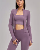 The Vision Jacket Sports Bra Leggings 3-Piece Set