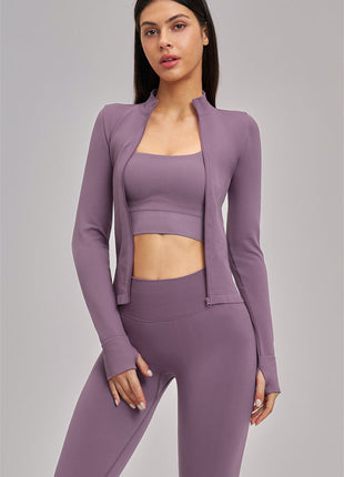 The Vision Jacket Sports Bra Leggings 3-Piece Set