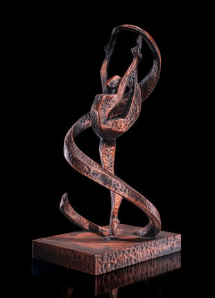 Athletic Motion Sculpture, 3D Printed Sports Art Decor, Modern Athlete Figure for Home Gym or Office, Unique Sports Gift