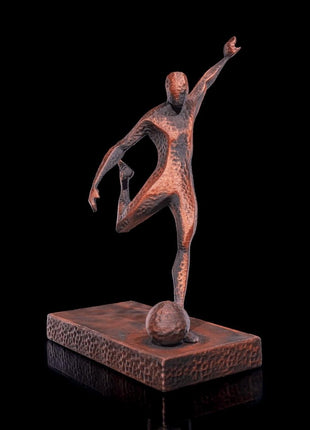 Athletic Motion Sculpture, 3D Printed Sports Art Decor, Modern Athlete Figure for Home Gym or Office, Unique Sports Gift