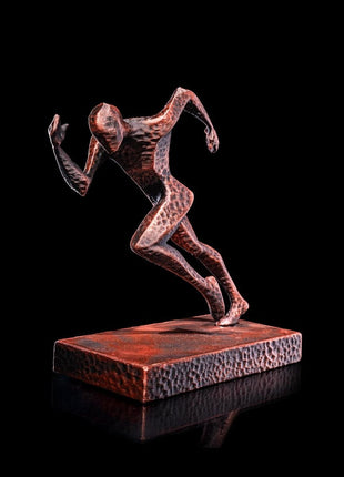 Athletic Motion Sculpture, 3D Printed Sports Art Decor, Modern Athlete Figure for Home Gym or Office, Unique Sports Gift