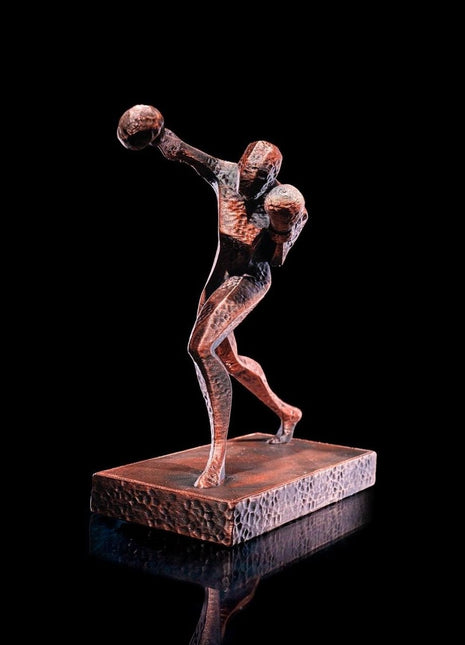 Athletic Motion Sculpture, 3D Printed Sports Art Decor, Modern Athlete Figure for Home Gym or Office, Unique Sports Gift