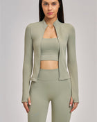 The Vision Jacket Sports Bra Leggings 3-Piece Set