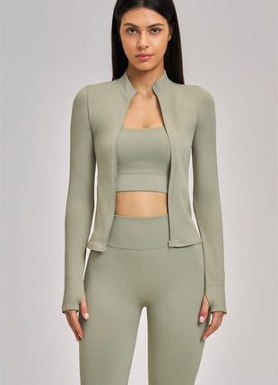 The Vision Jacket Sports Bra Leggings 3-Piece Set