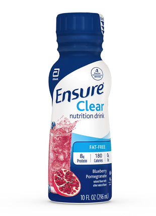 Ensure® Clear Therapeutic Nutrition, Blueberry and Polegate, 10-ounce bottle