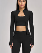 The Vision Jacket Sports Bra Leggings 3-Piece Set