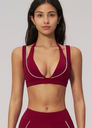 Clarity Contour 2-Piece Activewear Set — Sports Bra & Shorts