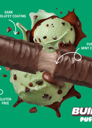 Mint Chip BUILT Puff Protein Bars