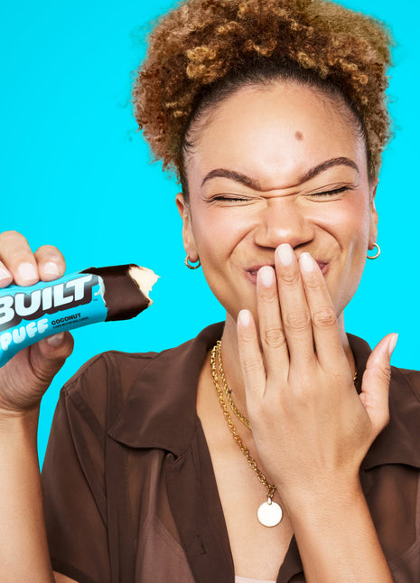 Coconut BUILT Puff Protein Bars