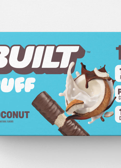 Coconut BUILT Puff Protein Bars